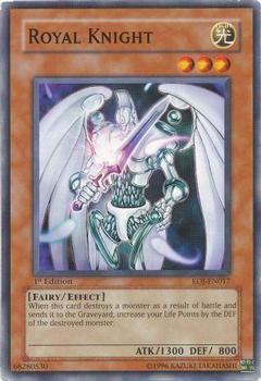 2006 Yu-Gi-Oh! Enemy of Justice 1st Edition #EOJ-EN017 Royal Knight Front