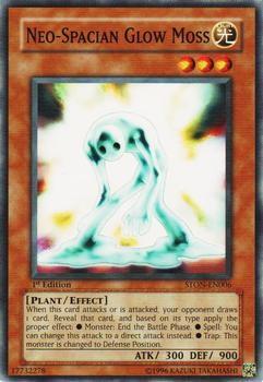 2007 Yu-Gi-Oh! Strike of Neos 1st Edition #STON-EN006 Neo-Spacian Glow Moss Front