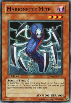 2007 Yu-Gi-Oh! Strike of Neos 1st Edition #STON-EN023 Marionette Mite Front