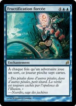 2007 Magic the Gathering Lorwyn French #66 Fructification forcée Front