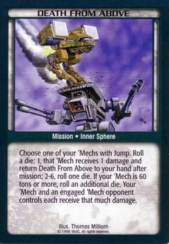 1996 Battletech Unlimited (Core) #NNO Death From Above Front