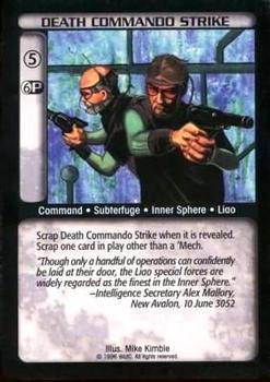 1996 Battletech Limited (Core) #NNO Death Commando Strike Front