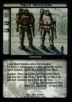 1997 Battletech Mercenaries #NNO 'Mech Rotation Front