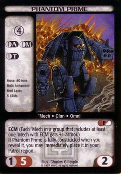 1997 Battletech Mercenaries #NNO Pouncer Prime Front