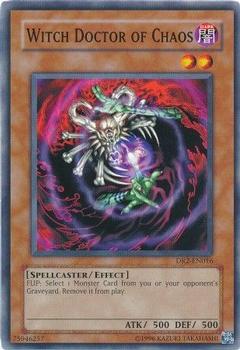 2005 Yu-Gi-Oh! Dark Revelation Volume 2 #DR2-EN016 Witch Doctor of Chaos Front