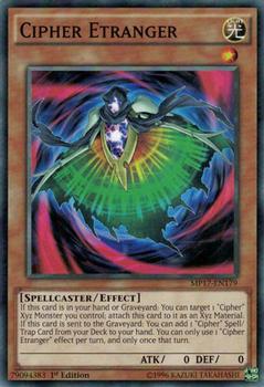2017 Yu-Gi-Oh! Raging Tempest English 1st Edition #RATE-EN011 Cipher Etranger Front