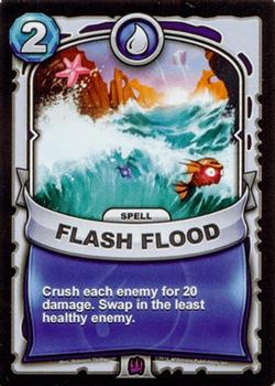 2016 Activision Skylanders Battlecast - Water Cards #NNO Flash Flood Front