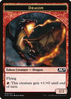 2018 Magic the Gathering Core Set 2019 - Tokens #009/017 Dragon Front