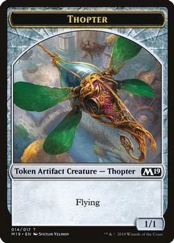 2018 Magic the Gathering Core Set 2019 - Tokens #014/017 Thopter Front