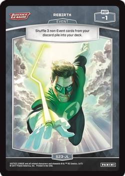 2017 Panini MetaX Justice League Trading Card Game #S23-JL Rebirth Front