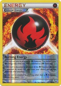 2015 Pokemon XY BREAKthrough - Reverse-Holos #151/162 Burning Energy Front