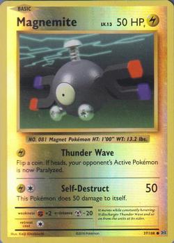 2016 Pokemon XY Evolutions - Reverse-Holos #37/108 Magnemite Front