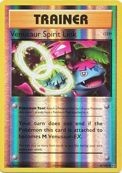 2016 Pokemon XY Evolutions - Reverse-Holos #89/108 Venusaur Spirit Link Front
