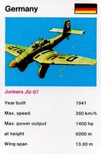 1978-81 Mini Trumps Fact Cards Bombers #NNO Junkers JU-87 Front