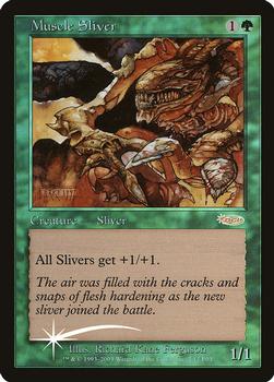 2003 Magic the Gathering Friday Night Magic Promos #2 Muscle Sliver Front