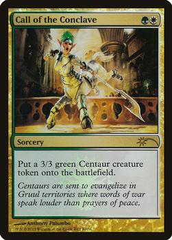 2013 Magic the Gathering Friday Night Magic Promos #4 Call of the Conclave Front
