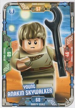 2018 Lego Star Wars Trading Card Collection #4 Young Anakin Skywalker Front