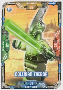 2018 Lego Star Wars Trading Card Collection #53 Coleman Trebor Front