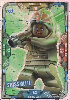 2018 Lego Star Wars Trading Card Collection #54 Stass Alie Front