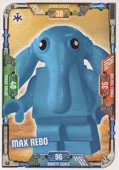 2018 Lego Star Wars Trading Card Collection #58 Max Rebo Front