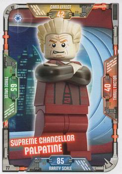2018 Lego Star Wars Trading Card Collection #77 Supreme Chancellor Palpatine Front
