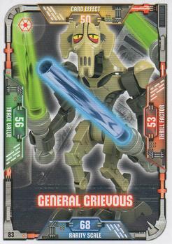 2018 Lego Star Wars Trading Card Collection #83 General Grievous Front