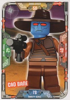 2018 Lego Star Wars Trading Card Collection #118 Cad Bane Front