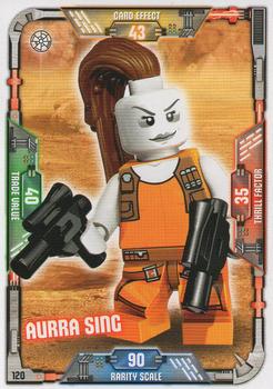 2018 Lego Star Wars Trading Card Collection #120 Aurra Sing Front