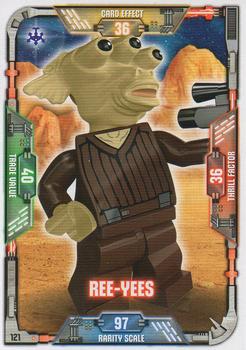 2018 Lego Star Wars Trading Card Collection #121 Ree-Yees Front