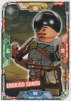2018 Lego Star Wars Trading Card Collection #123 Crokind Shand Front