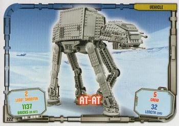 2018 Lego Star Wars Trading Card Collection #222 AT-AT Front