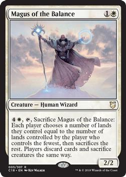 2018 Magic the Gathering Commander 2018 #5 Magus of the Balance Front