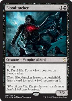 2018 Magic the Gathering Commander 2018 #14 Bloodtracker Front