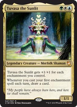 2018 Magic the Gathering Commander 2018 #47 Tuvasa the Sunlit Front