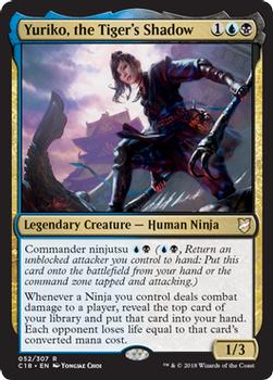 2018 Magic the Gathering Commander 2018 #52 Yuriko, the Tiger's Shadow Front