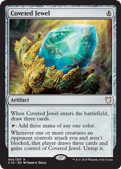2018 Magic the Gathering Commander 2018 #54 Coveted Jewel Front