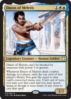 2018 Magic the Gathering Commander 2018 #173 Daxos of Meletis Front