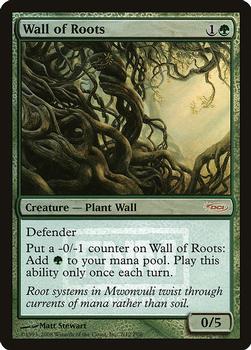 2008 Magic the Gathering Friday Night Magic Promos #7 Wall of Roots Front