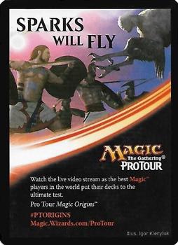 2015 Magic the Gathering Magic Origins - Tokens #009/014 Elf Warrior Back