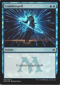 2018 Magic the Gathering Masters 25 - Foil #50 Counterspell Front