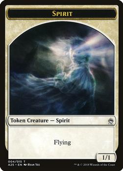 2018 Magic the Gathering Masters 25 - Tokens #004/015 Spirit Front