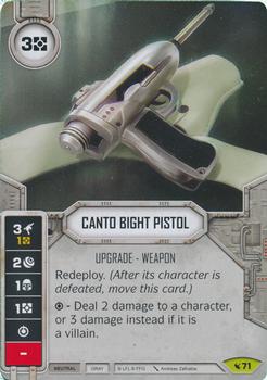 2018 Fantasy Flight Games Star Wars Destiny Legacies #71 Canto Bight Pistol Front