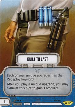 2018 Fantasy Flight Games Star Wars Destiny Way of the Force #115 Built to Last Front