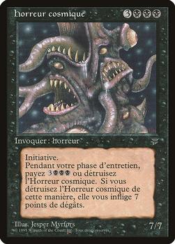 1995 Magic the Gathering Renaissance French #NNO Horreur cosmique Front