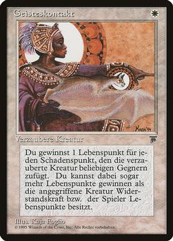 1995 Magic the Gathering Renaissance German #NNO Geisteskontakt Front