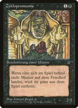 1995 Magic the Gathering Renaissance German #NNO Zyklopenmumie Front