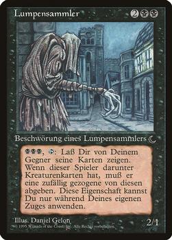 1995 Magic the Gathering Renaissance German #NNO Lumpensammler Front