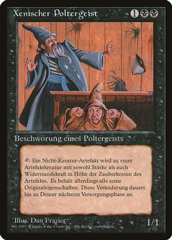 1995 Magic the Gathering Renaissance German #NNO Xenischer Poltergeist Front