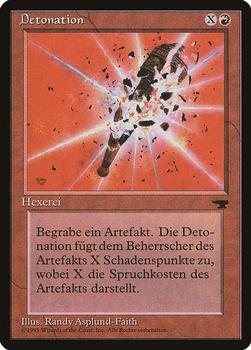 1995 Magic the Gathering Renaissance German #NNO Detonation Front