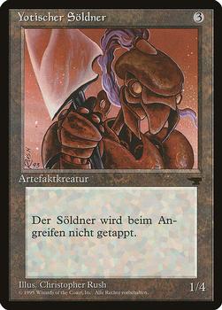 1995 Magic the Gathering Renaissance German #NNO Yotischer Söldner Front
